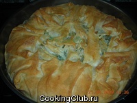 Турецкая кухня:Ispanaklı börek (Бёрек со шпинатом)